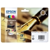 Epson 16 (T1626) BK/C/M/Y bläckpatron 4-pack (original)