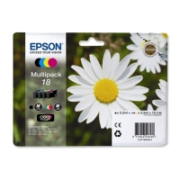 Epson 18 (T1806) BK/C/M/Y bläckpatron 4-pack (original) C13T18064010 C13T18064012 026476