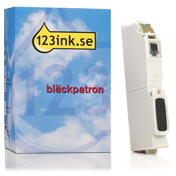 Epson 24XL (T2431) svart bläckpatron hög kapacitet (varumärket 123ink) C13T24314010C C13T24314012C 026591 - 1