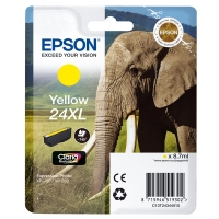 Epson 24XL (T2434) gul bläckpatron hög kapacitet (original) C13T24344010 C13T24344012 026596