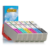 Epson 250XL BK/C/M/Y/LC/LM bläckpatron 6-pack (varumärket 123ink) 652111 - 1