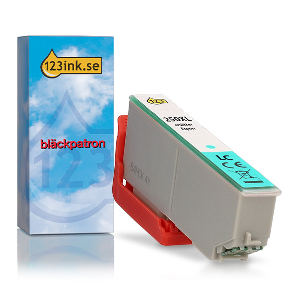 Epson 250XL ljuscyan bläckpatron (varumärket 123ink) 652105 - 1