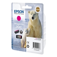 Epson 26XL (T2633) magenta bläckpatron hög kapacitet (original) C13T26334010 C13T26334012 026514