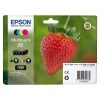 Epson 29 (T2986) BK/C/M/Y bläckpatron 4-pack (original)