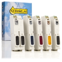 Epson 33XL (T3357) PBK/BK/C/M/Y bläckpatron 5-pack (varumärket 123ink) 110820