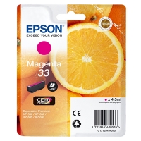 Epson 33 (T3343) magenta bläckpatron (original) C13T33434010 C13T33434012 026860