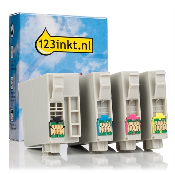 Epson 34XL BK/C/M/Y bläckpatron 4-pack (varumärket 123ink)  127034 - 1