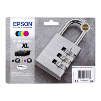 Epson 35XL BK/C/M/Y bläckpatron 4-pack (original) C13T35964010 C13T35964020 652007