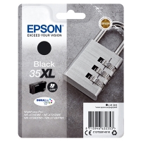 Epson 35XL (T3591) svart bläckpatron hög kapacitet (original) C13T35914010 027034
