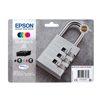 Epson 35 BK/C/M/Y bläckpatron  4-pack (original) C13T35864010 C13T35864020 652023