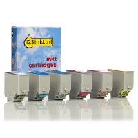 Epson 378XL + Epson 478XL (T379D) BK/C/M/Y/GY/R bläckpatron 6-pack (varumärket 123ink) 127069