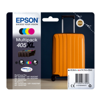 Epson 405XL (T05H6) BK/C/M/Y bläckpatron 4-pack (original) C13T05H64010 C13T05H64020 C13T05H64510 052204