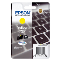 Epson 407 gul bläckpatron (original) C13T07U440 083562