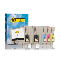 Epson 408 BK/C/M/Y bläckpatron 5-pack (varumärket 123ink) 160805