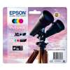 Epson 502XL BK + 502 C/M/Y (T02W9) bläckpatron 4-pack (original) 652028 - 1