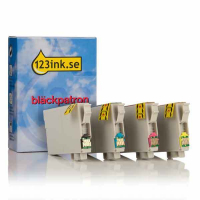 Epson 502XL BK + 502 C/M/Y bläckpatron 4-pack (varumärket 123ink) C13T02W94010C 132120