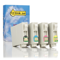 Epson 502XL (T02W6) BK/C/M/Y bläckpatron 4-pack (varumärket 123ink) 127062
