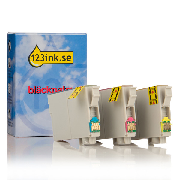 Epson 603 (T03U5) C/M/Y bläckpatron 3-pack (varumärket 123ink) 132119 - 1