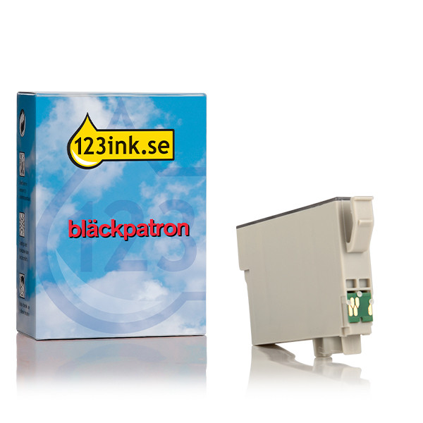 Epson 604XL svart bläckpatron hög kapacitet (varumärket 123ink) C13T10H14010C 652071 - 1