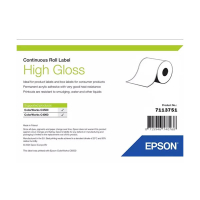 Epson 7113751 | högblank etikett | 76mm x 33m (original) 084260