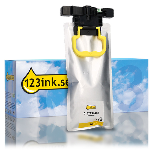 Epson C13T13L440 gul bläckpatron (varumärket 123ink) 083777 - 1