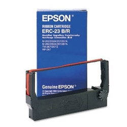 Epson ERC-23B/R svart/röd färgband (original) ERC23BR 080178 - 1