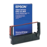 Epson ERC-23B/R svart/röd färgband (original) ERC23BR 080178