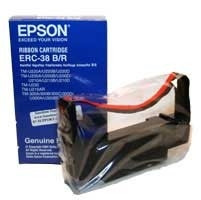 Epson ERC38B/R svart/röd färgband (original) C43S015376 080157 - 1