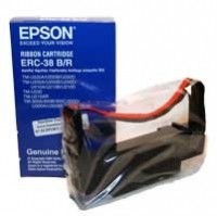 Epson ERC38B/R svart/röd färgband (original) C43S015376 080157