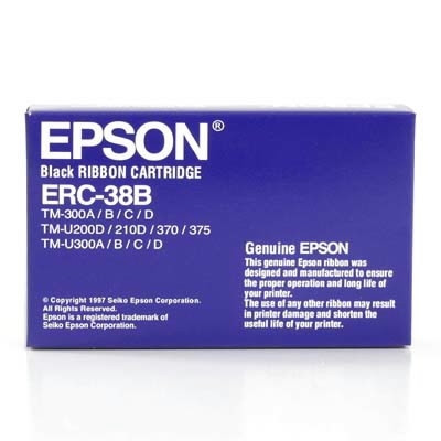 Epson ERC38B svart färgband (original) C43S015374 080155 - 1
