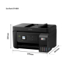 Epson EcoTank ET-4800 Allt-i-ett A4 bläckstråleskrivare med WiFi (4 i 1) [8kg] C11CJ65402 831839 - 9