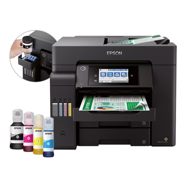 Epson EcoTank ET-5850 Allt-i-ett A4 bläckstråleskrivare med WiFi (4 i 1) [18kg] 831730 - 2