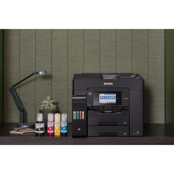 Epson EcoTank ET-5850 Allt-i-ett A4 bläckstråleskrivare med WiFi (4 i 1) [18kg] 831730 - 6