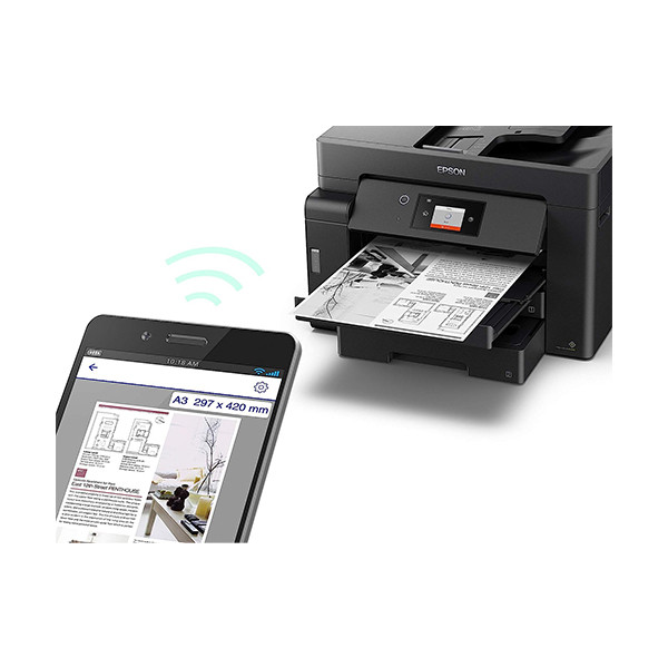 Epson EcoTank ET-M16600 A3+ Allt-i-ett mono bläckstråleskrivare med WiFi (3 i 1) [20,5kg] C11CJ41401 831802 - 6