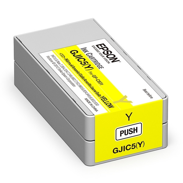 Epson GJIC5 (Y) gul bläckpatron (original) C13S020566 026746 - 1