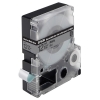 Epson LC4SBE9 | svart text - matt silver tejp | 12mm (original) 083044 - 1