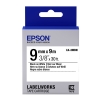 Epson LK-3WBN | svart text - vit tejp | 9mm (original) 083178 - 1