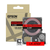 Epson LK-4RBF | svart text - fluorescerande röd tejp | 12mm (original) 084456 - 1