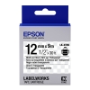 Epson LK-4TBN | svart text - transparent tejp | 12mm (original) 083186 - 1