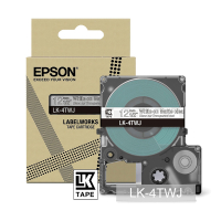 Epson LK-4TWJ | vit text - transparent tejp | 12mm (original) C53S672068 084394