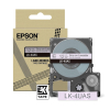 Epson LK-4UAS | grå text - lavendel tejp | 12mm (original) 084470 - 1
