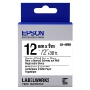Epson LK-4WBB | svart text - vit tejp | 12mm (original) 083208 - 1