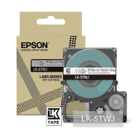 Epson LK-5TWJ | vit text - transparent tejp | 18mm (original) C53S672069 084396