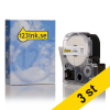 Epson LK-5WBN | svart text - vit tejp | 18mm (varumärket 123ink) 3st 183155 - 1