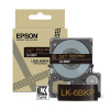 Epson LK-6BKP | guld text - metallic svart tejp | 24mm (original)