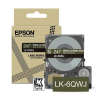 Epson LK-6QWJ | vit text - khaki tejp | 24mm (original) 084434 - 1