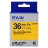 Epson LK-7YBP | svart text - pastellgul tejp | 36mm (original) 083278 - 1