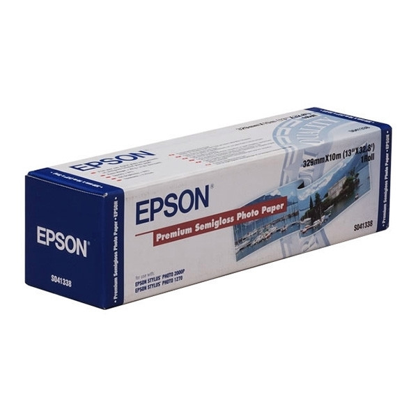 Epson Pappersrulle 329mm x 10m | 250g | Epson S041338 | Premium Semigloss C13S041338 151236 - 1