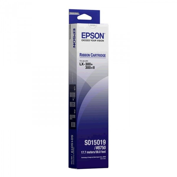 Epson S015019 (#8750) svart färgband (original) C13S015019 080000 - 1