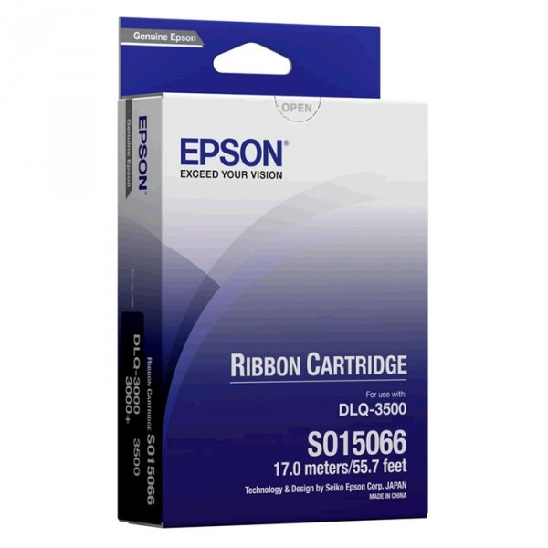 Epson S015066 svart färgband (original) C13S015066 080050 - 1